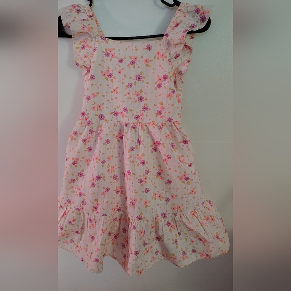Cat & Jack Other - Cat & Jack Pink Floral Girls Dress With Pink Slip. Size 8🩷🩷